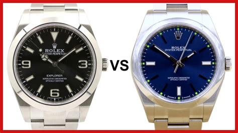 rolex explorer vs oyster perpetuakll|Rolex Oyster Perpetual explorer 1.